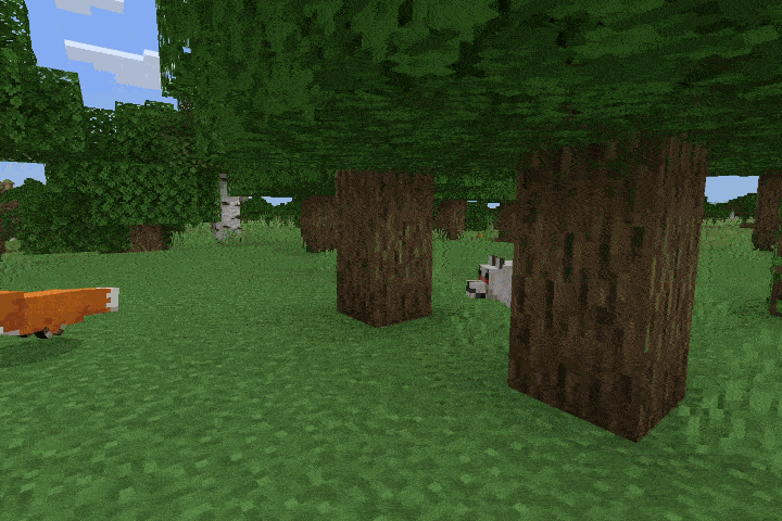 Изменение поведения волков