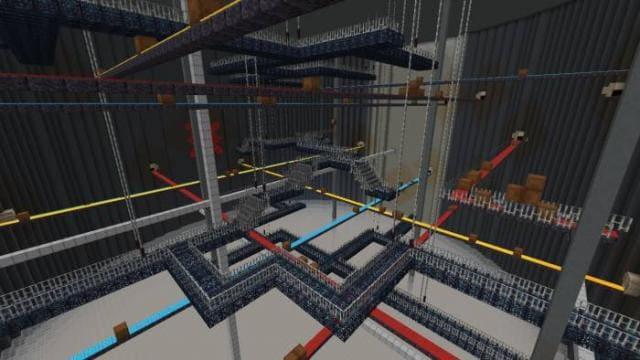 Комната с небольшими коридорчиками