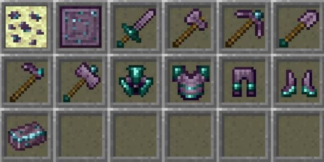 Инструменты и блоки дополнения