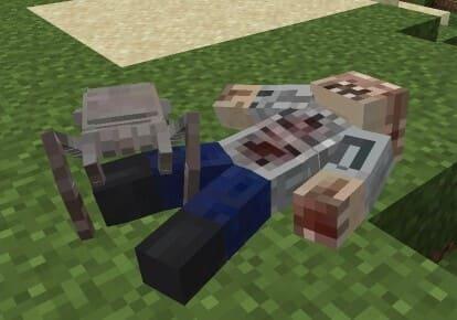 Мертвый моб и хедкраб