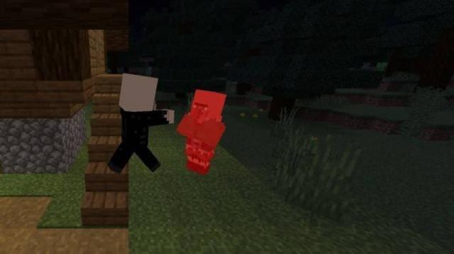 Вампир атакует жителя