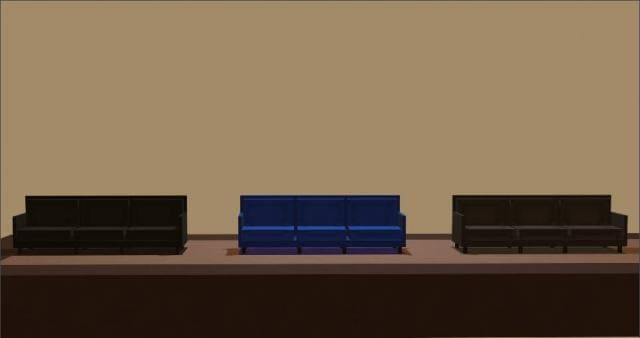 Диваны различных оттенков