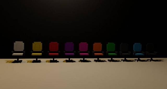 Варианты стульев в игре