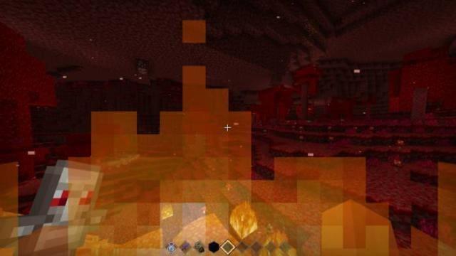 Эффект горения игрока