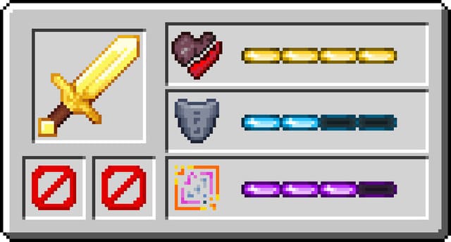 Гигантский золотой меч