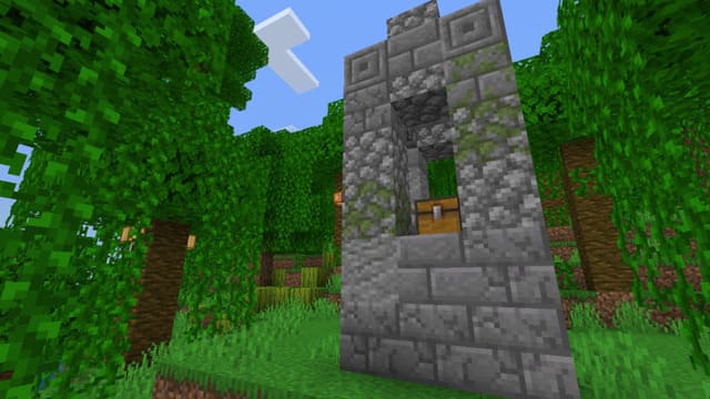 Руины в джунглях