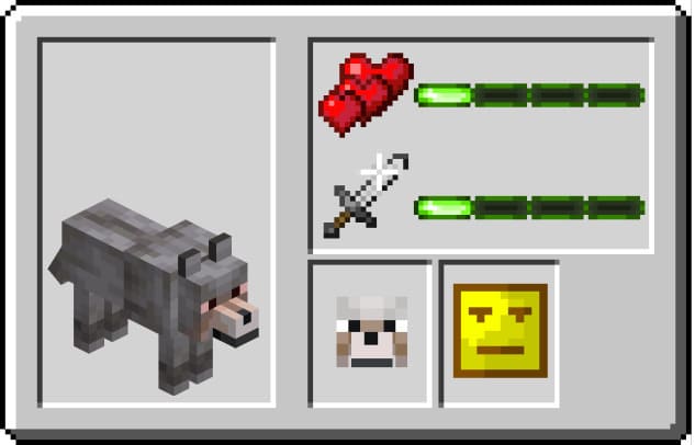 Темно-серый волк