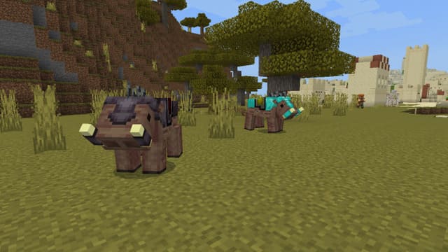 Дикий кабан в саванне