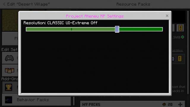 Активация пакета ресурсов