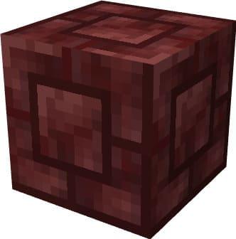 Квадратный узор на адском блоке