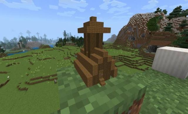 Церковь снежной деревни