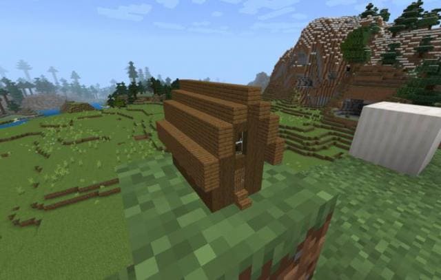 Домик снежной деревни