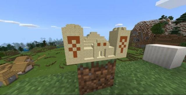 Маленькая пустынная деревня