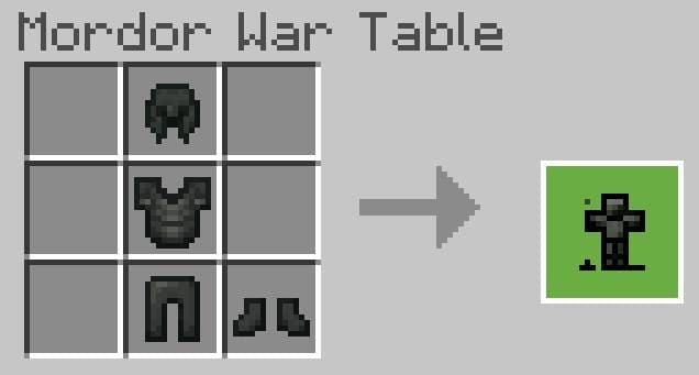 Комплект латных доспехов орков