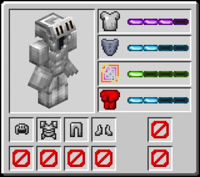 Усиленная железная броня