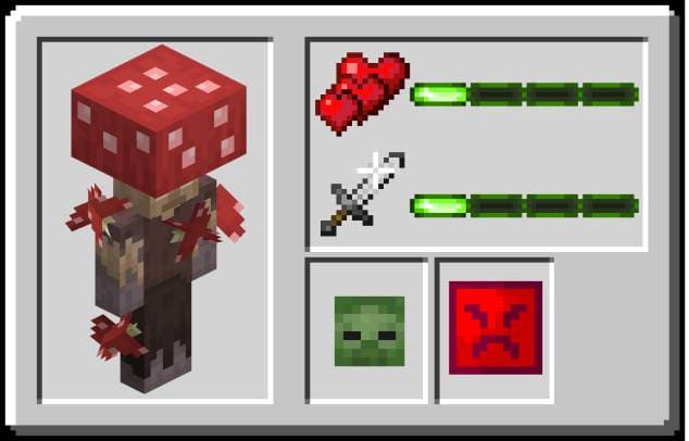 Красный зомби-гриб