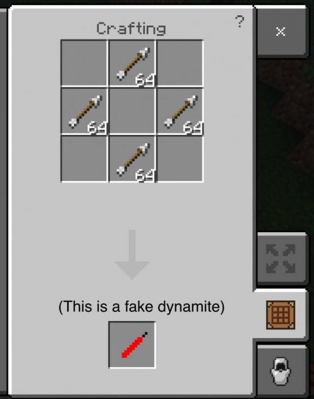 Крафт различных TNT 21 вариант