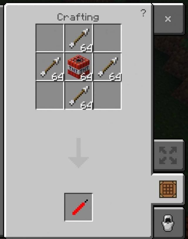 Крафт различных TNT 20 вариант