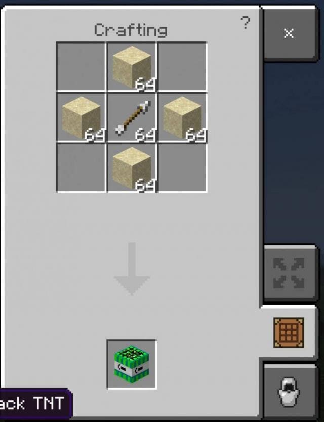 Крафт отталкивающей бомбы