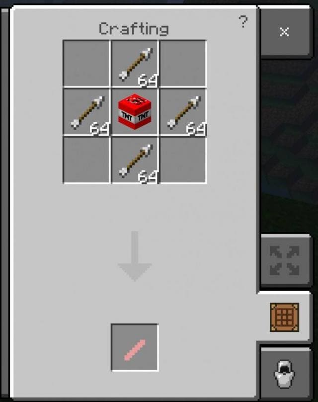 Крафт различных TNT 26 вариант