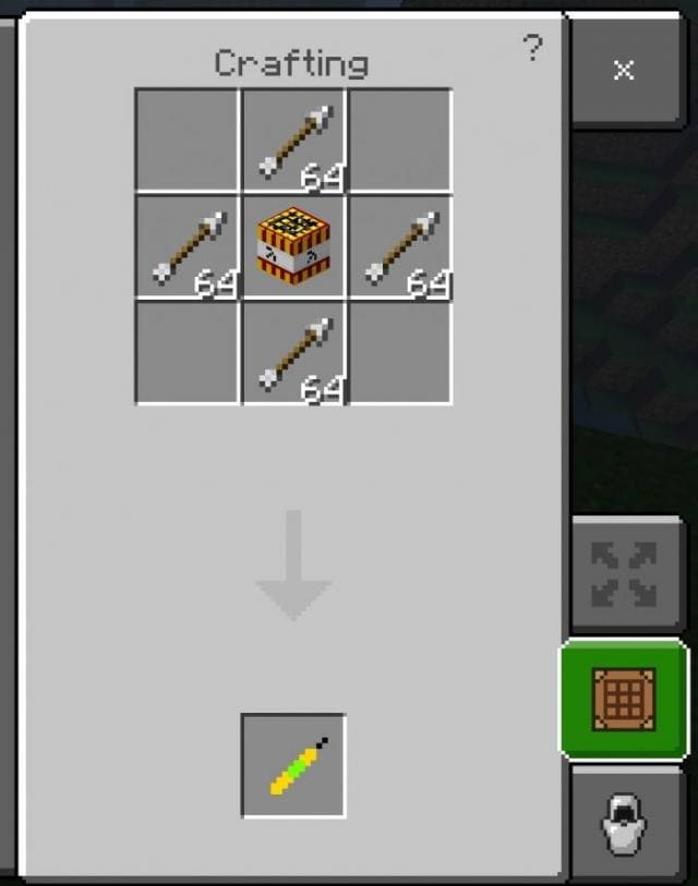 Крафт различных TNT 25 вариант