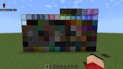 Стена из разных блоков