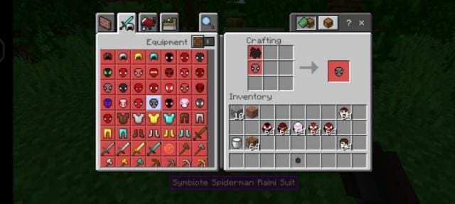 Черный костюм крафт