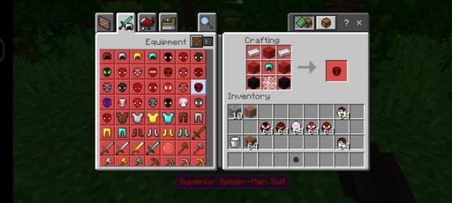 Шестой костюм Человека Паука из комиксов крафт