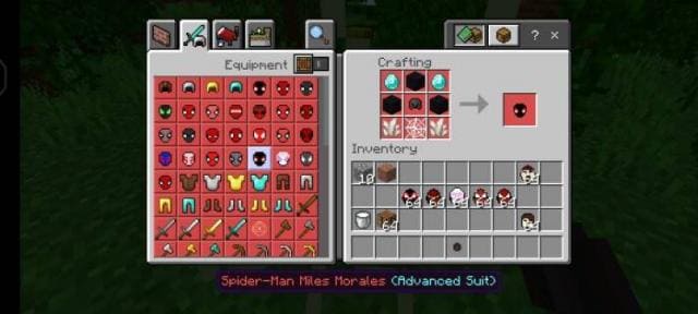 Третий костюм Человека Паука из Playstation крафт