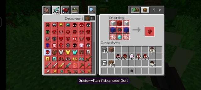 Костюм Человека Паука из Playstation крафт