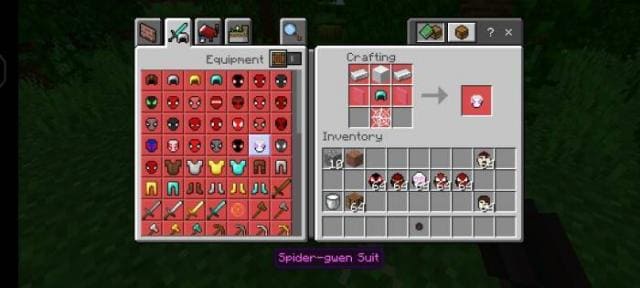 Восьмой костюм Человека Паука из комиксов крафт