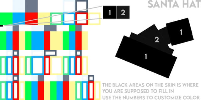 Изменение шляпы санты