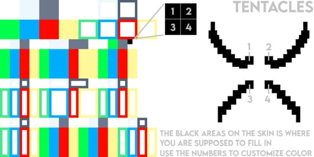 Изменение щупальцев