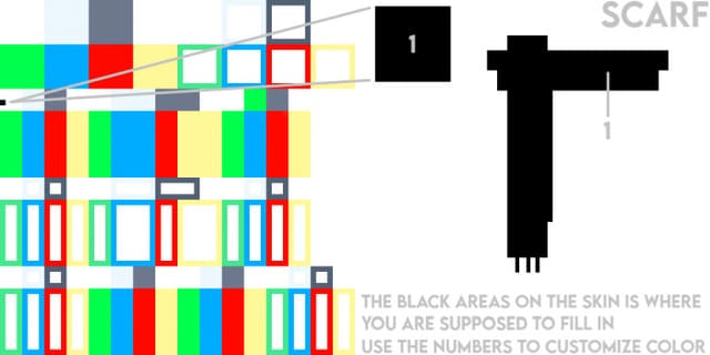 Изменение шарфа