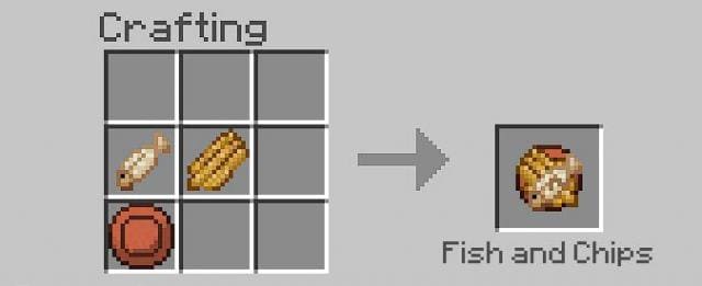 Рыба и чипсы крафт