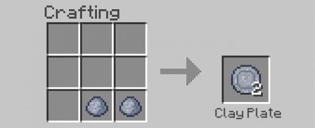 Глиняная пластина