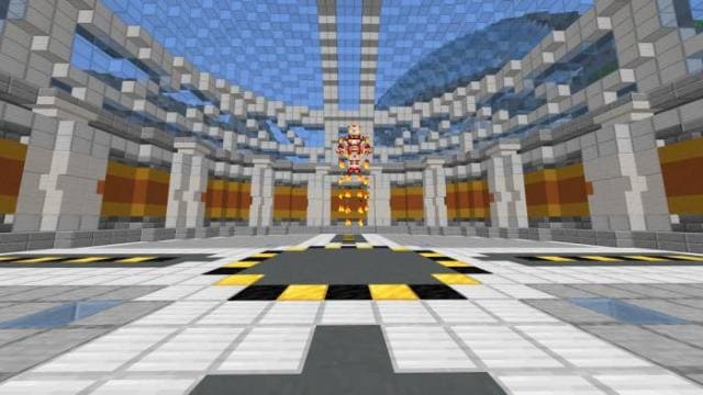 Функция полета с железным костюмом