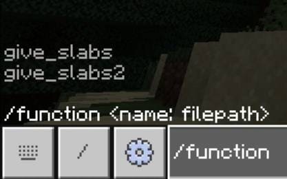 Получение полублоков при помощи команд