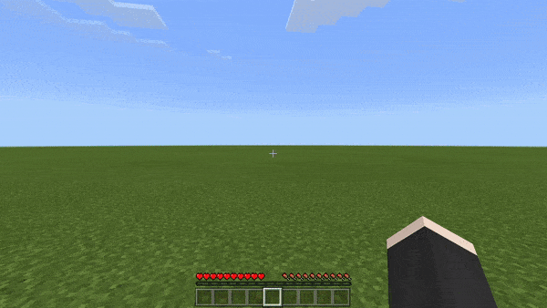 Рука игрока, направленная в небо