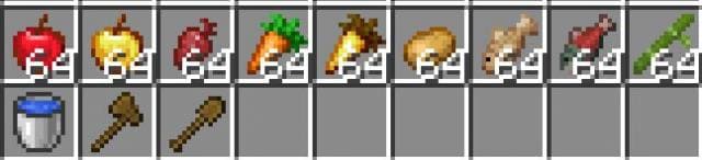 Предметы, которые можно использовать на бочки