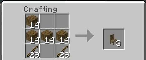 Стулья из дерева крафт