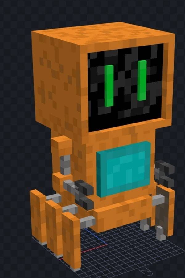 Сервисный робот сбоку