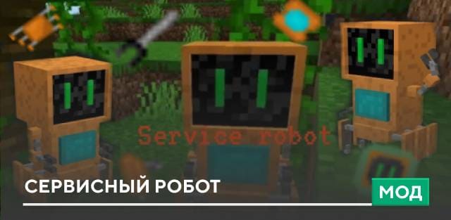 Мод: Сервисный робот