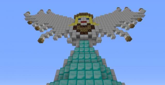 Вид на маленького ангела спереди 2