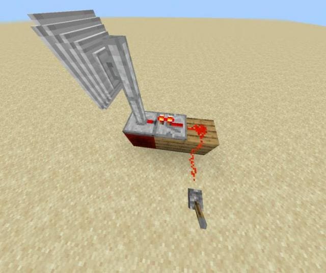 Редстоун механизм