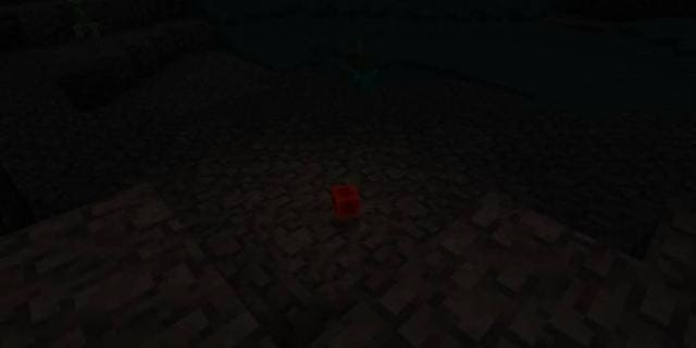 Выпавший редстоун блок