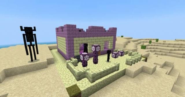 Моб рядом со своей структурой