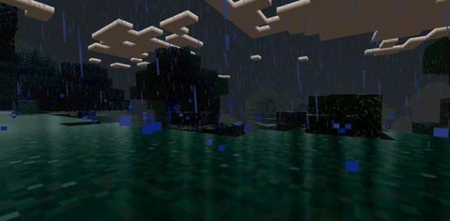 Капли дождя