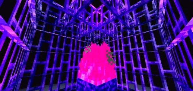 Клетка с горящим огнем