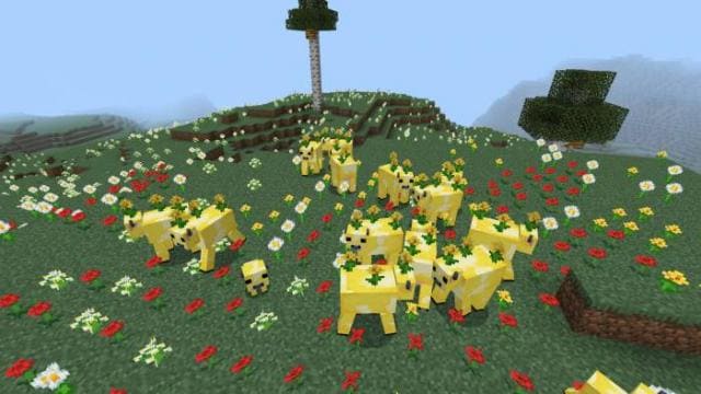 Коровы с одуванчиками